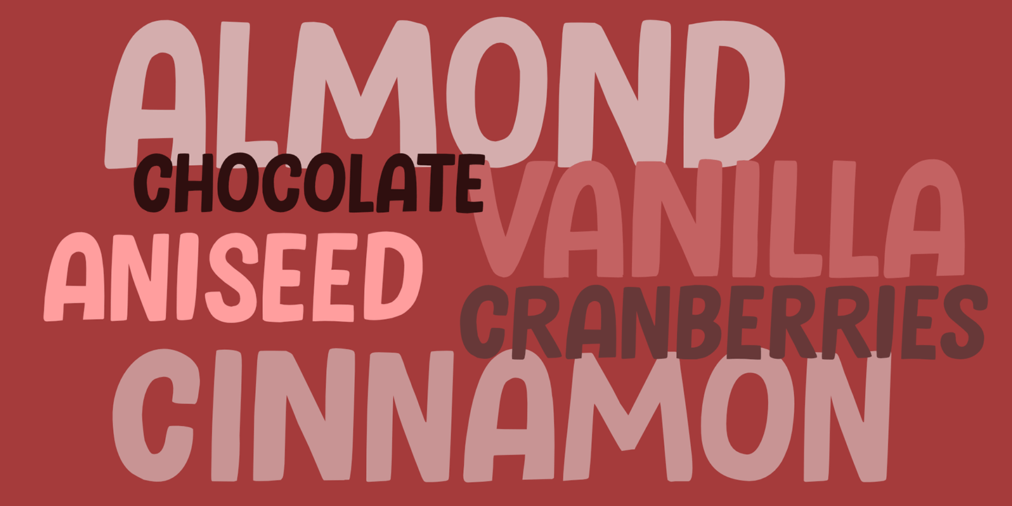Soft Biscotti Font Poster #1