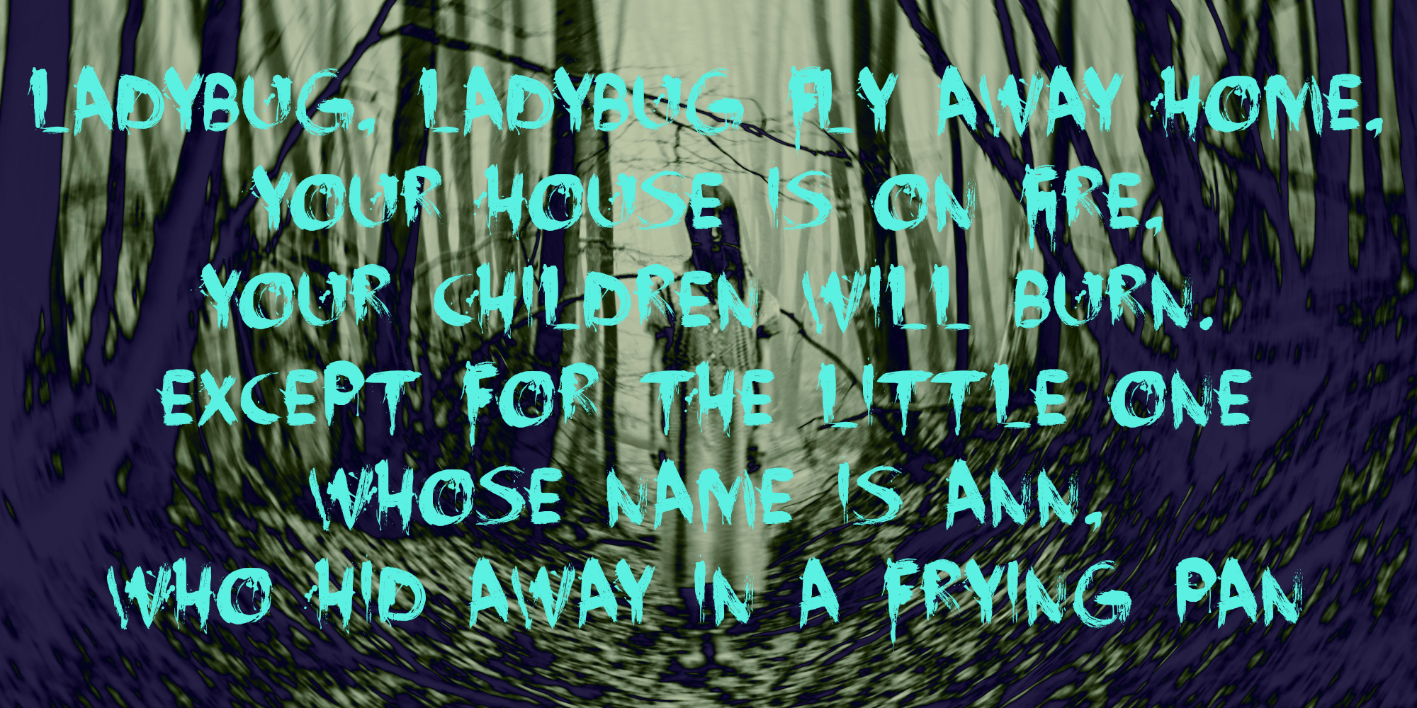 Face Your Fears Font Poster #1