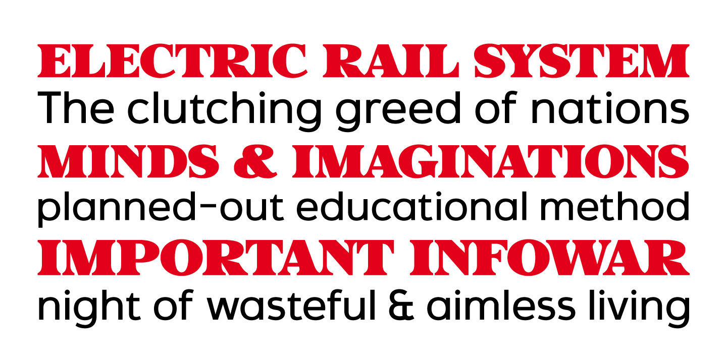 Fiducia Font Poster #1