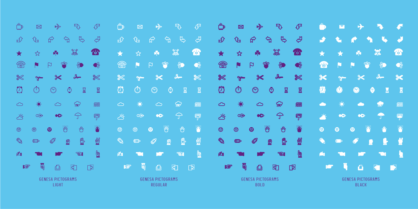 Genesa Font Poster #1