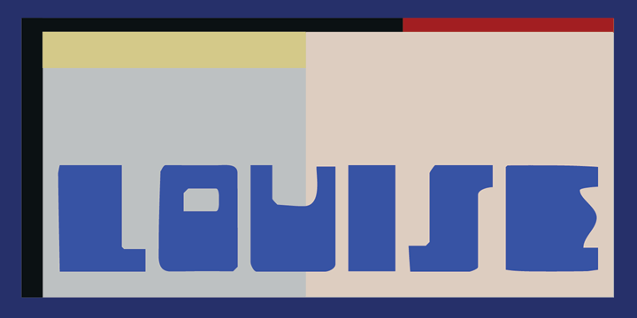 Louise Font Poster #1