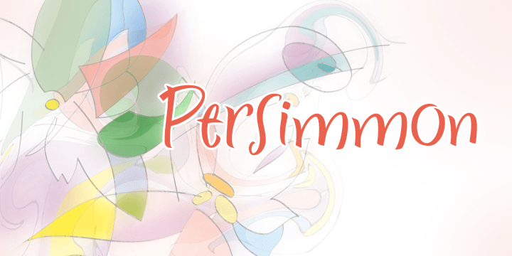 Persimmon Poster