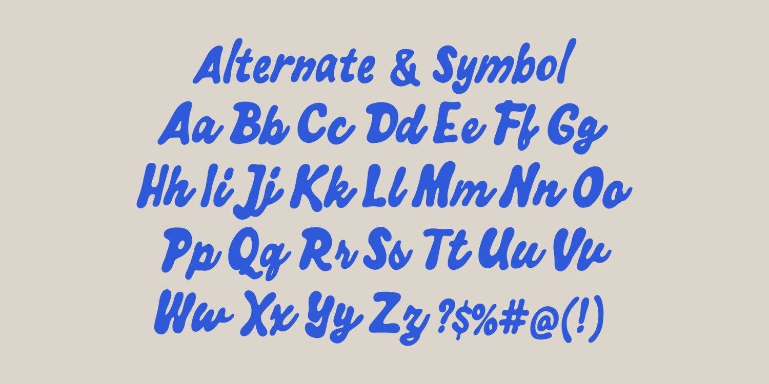 Molen Dream Font Poster #8