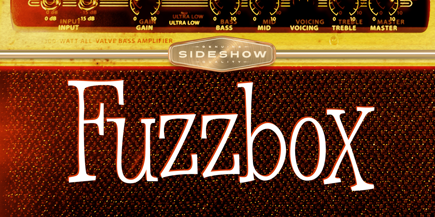Fuzzbox Font Poster #1