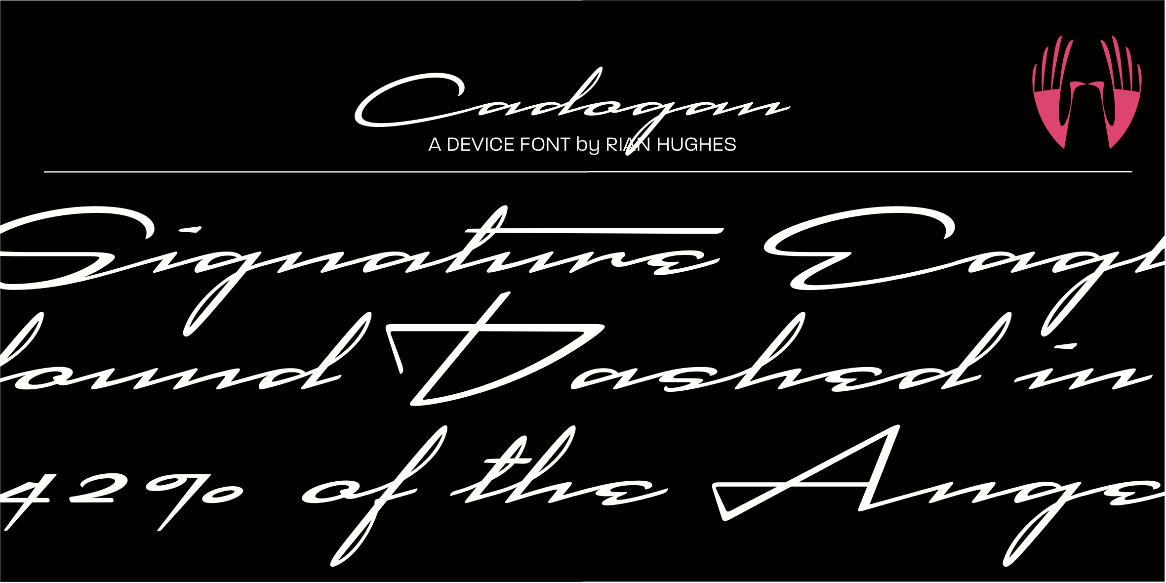 Cadogan Font Poster