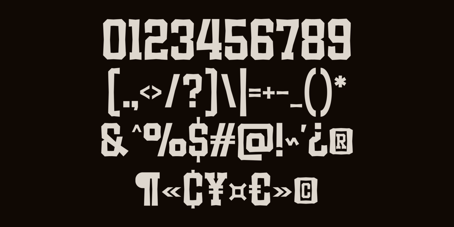 Losver Font Poster #1