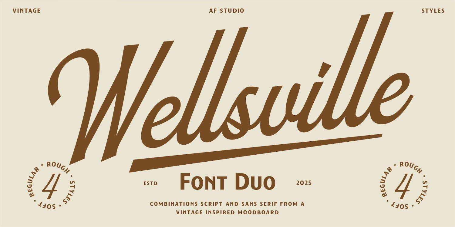 Wellsville Font Family