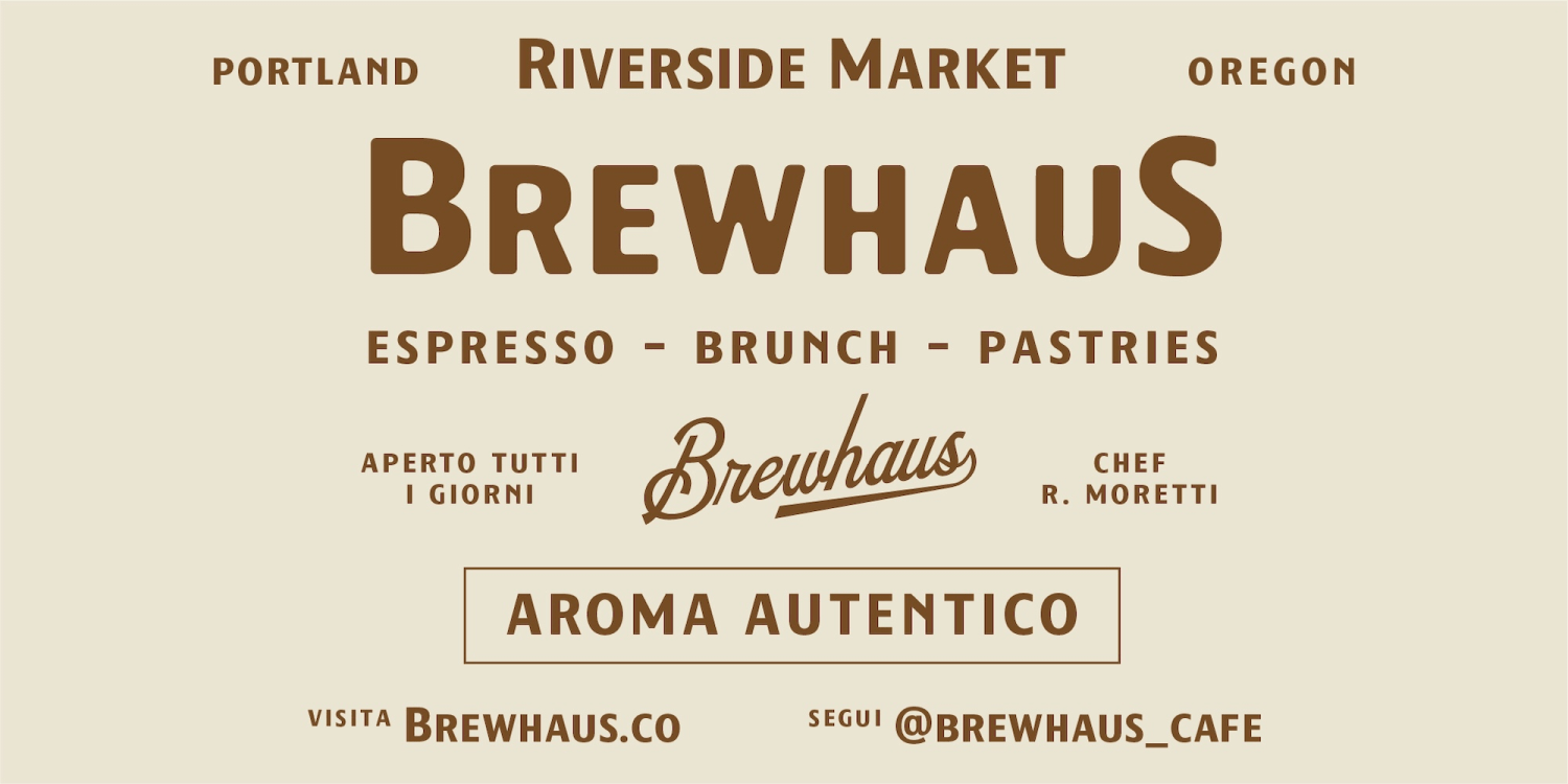 Wellsville Font Poster #8