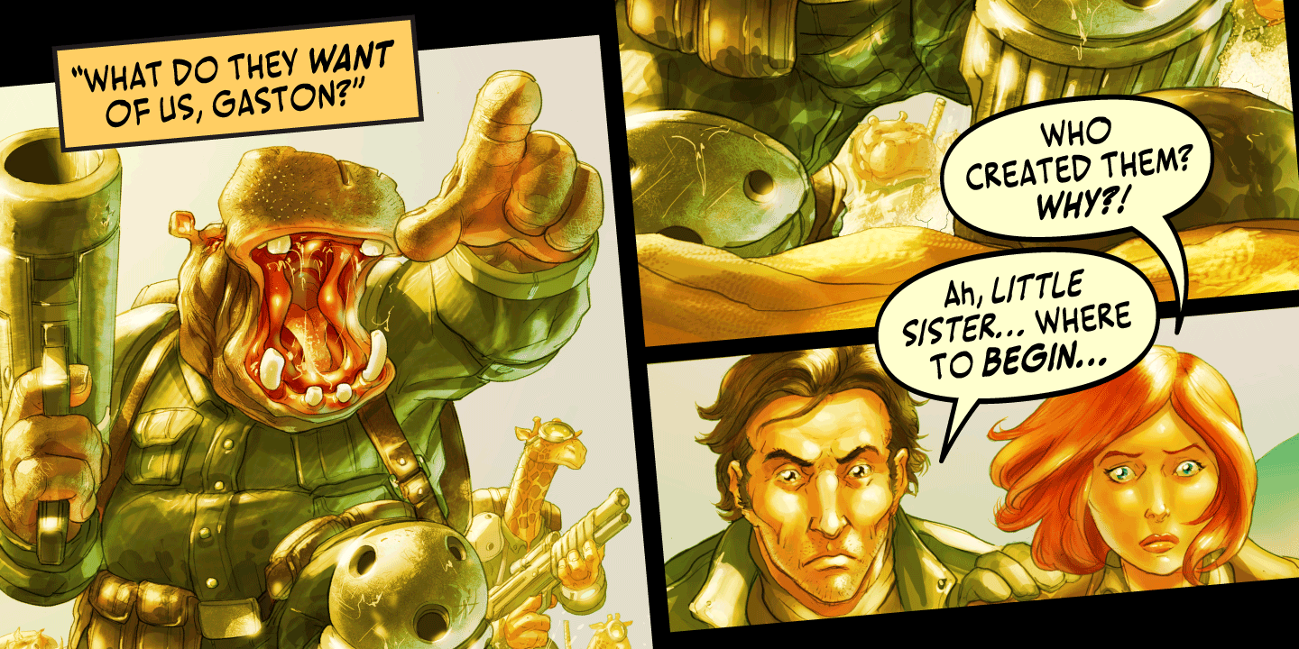 Origin Story Font Poster #3