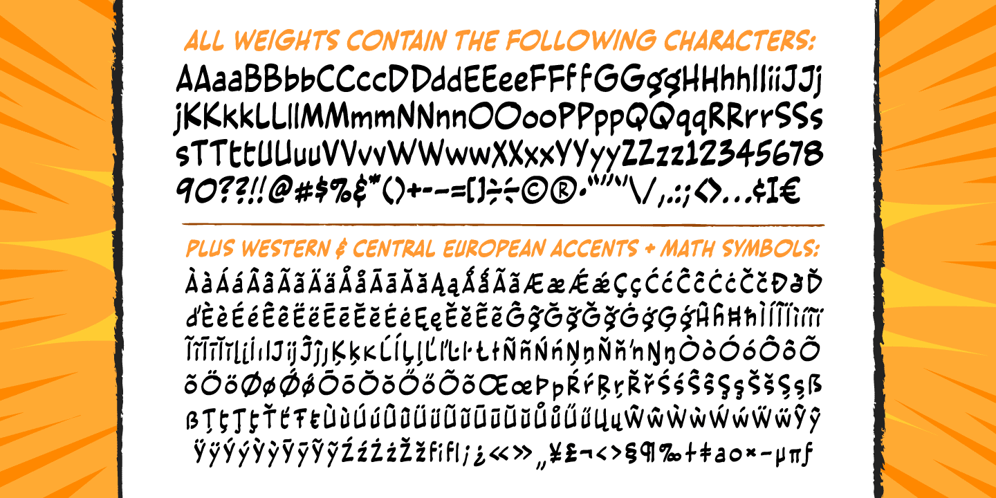 Origin Story Font Poster #5