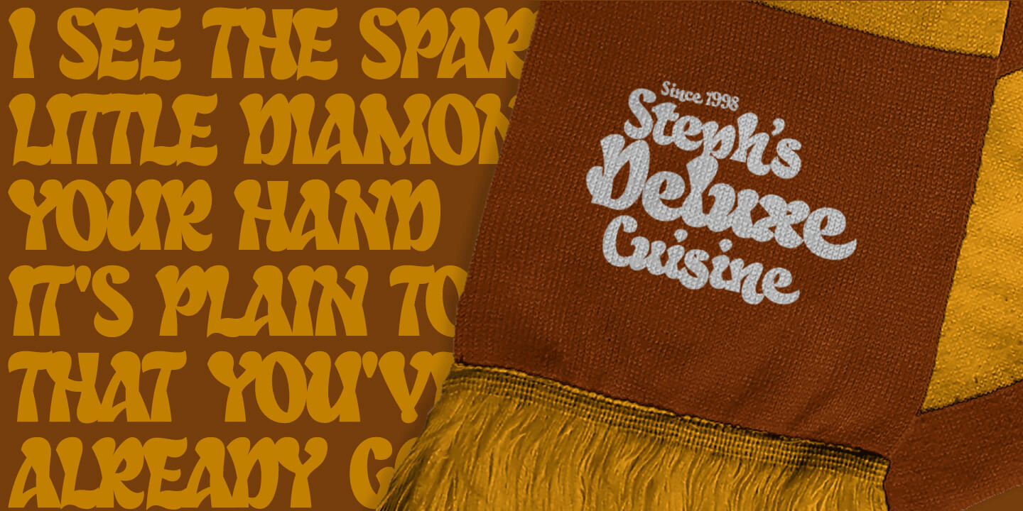 Oildale Font Poster #1