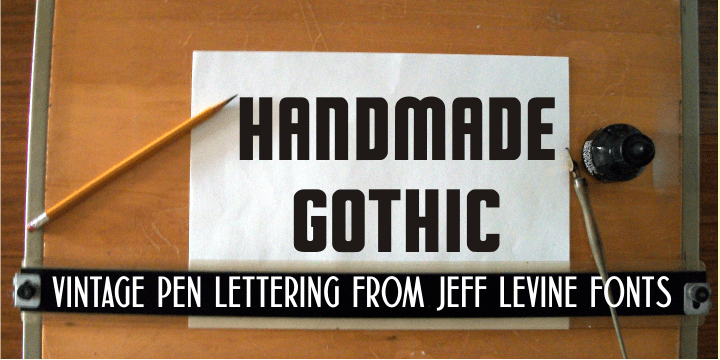 Handmade Gothic Font Family
