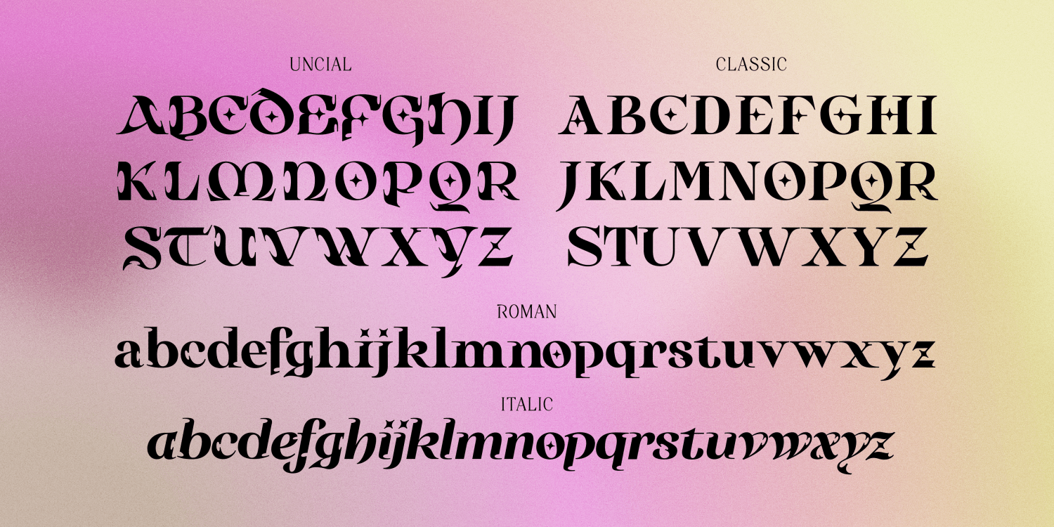 Ozelot Heavy Font Poster #1