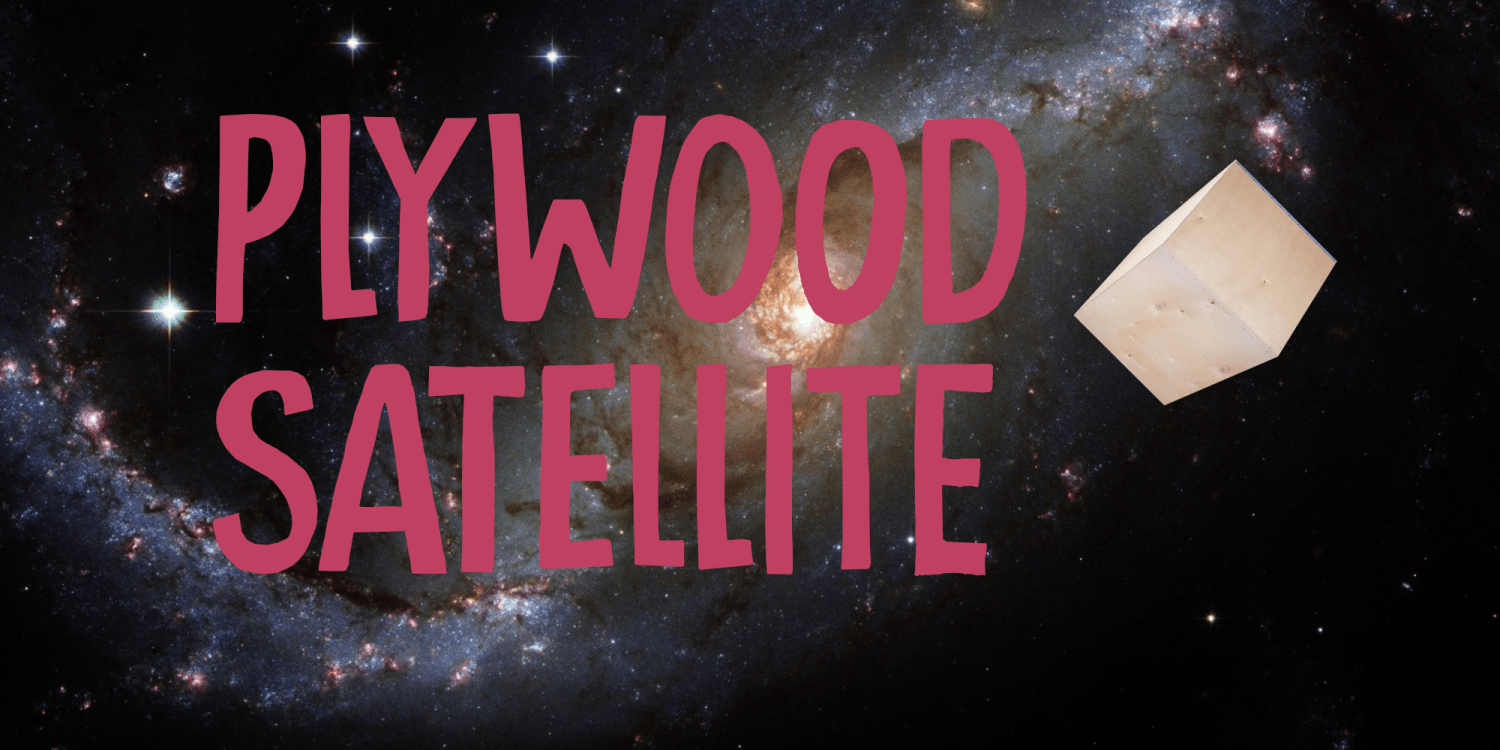Plywood Satellite Poster