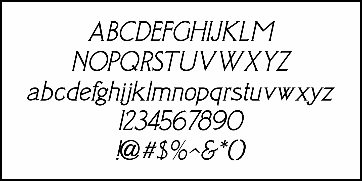 Pettiford Font Poster #5