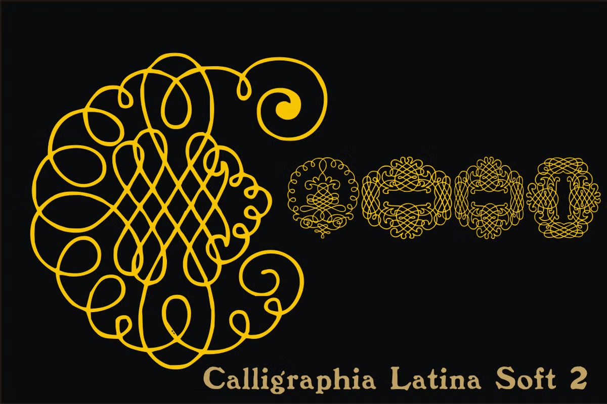 Calligraphia Latina Pack Font Poster #1