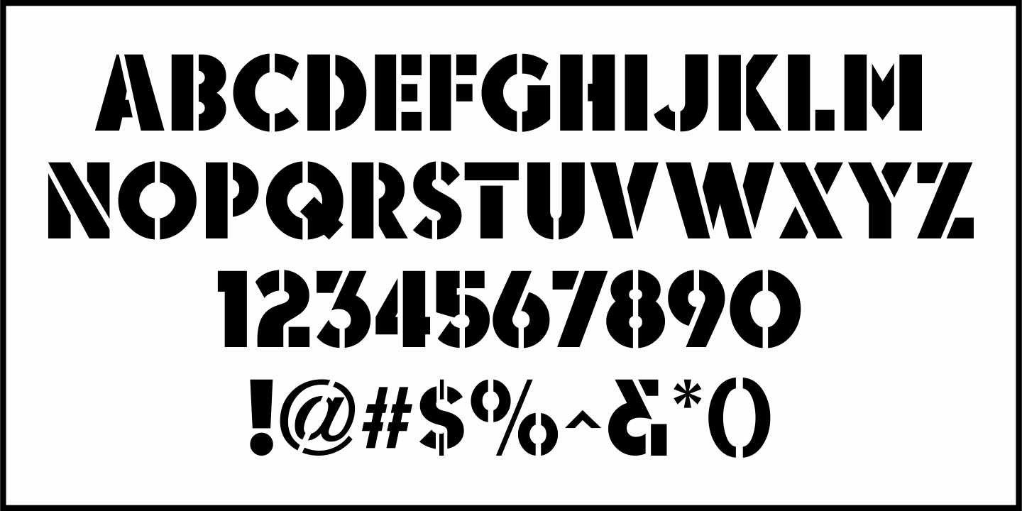 Baggage Claim Font Poster #3