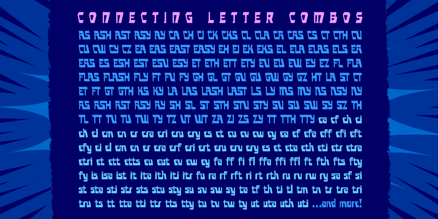 Hyperdrive Font Poster #1