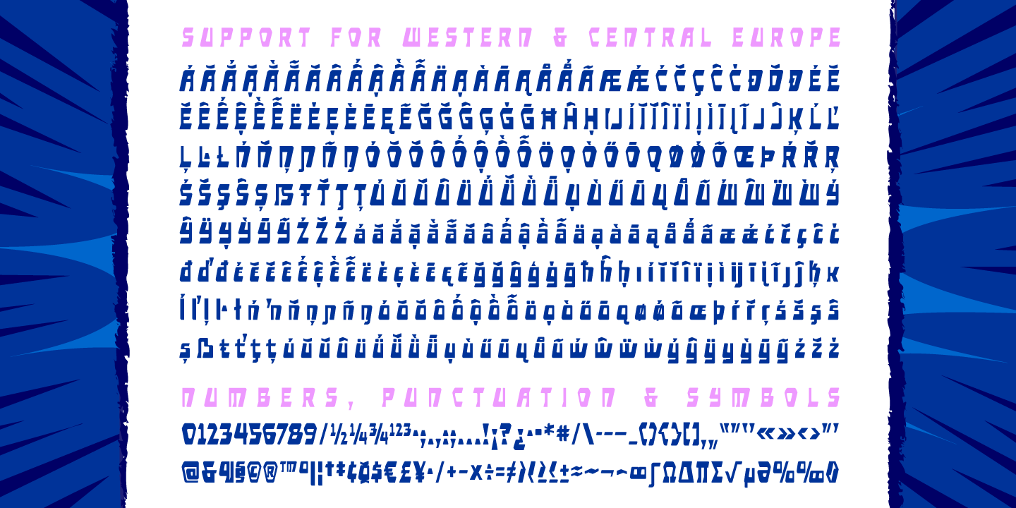 Hyperdrive Font Poster #1