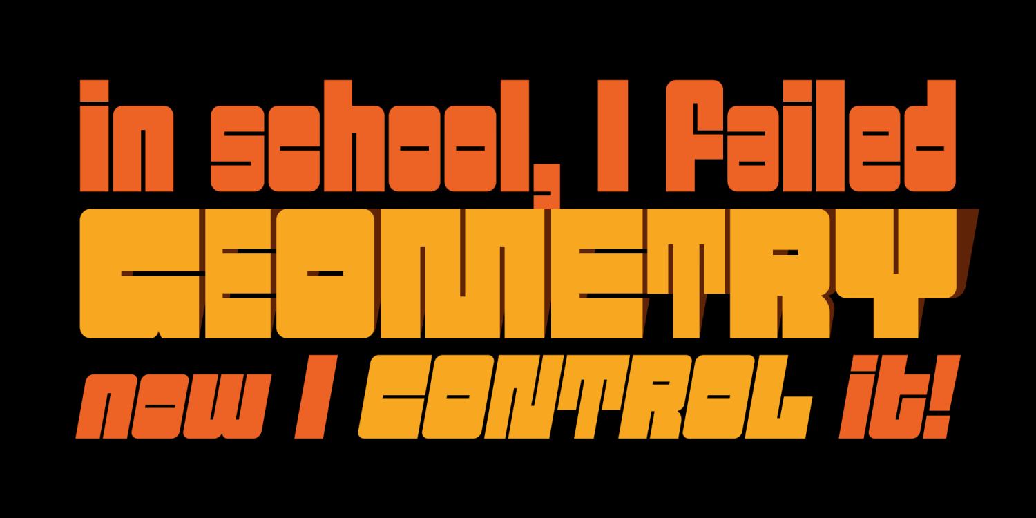 Sackem VF PB Font Poster #4