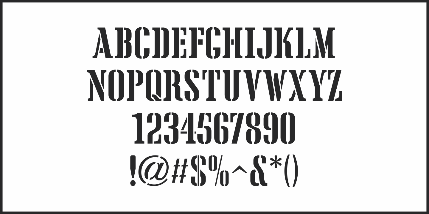 Pekoe Font Poster #3