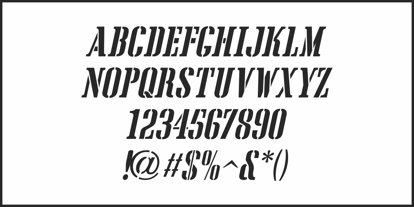 Pekoe Font Poster #5