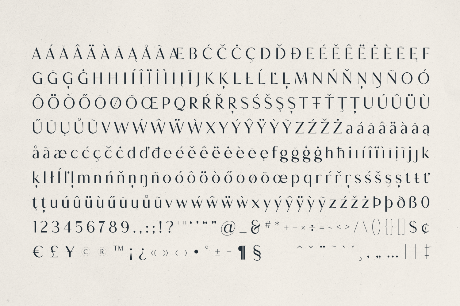 Formiq Font Poster #1