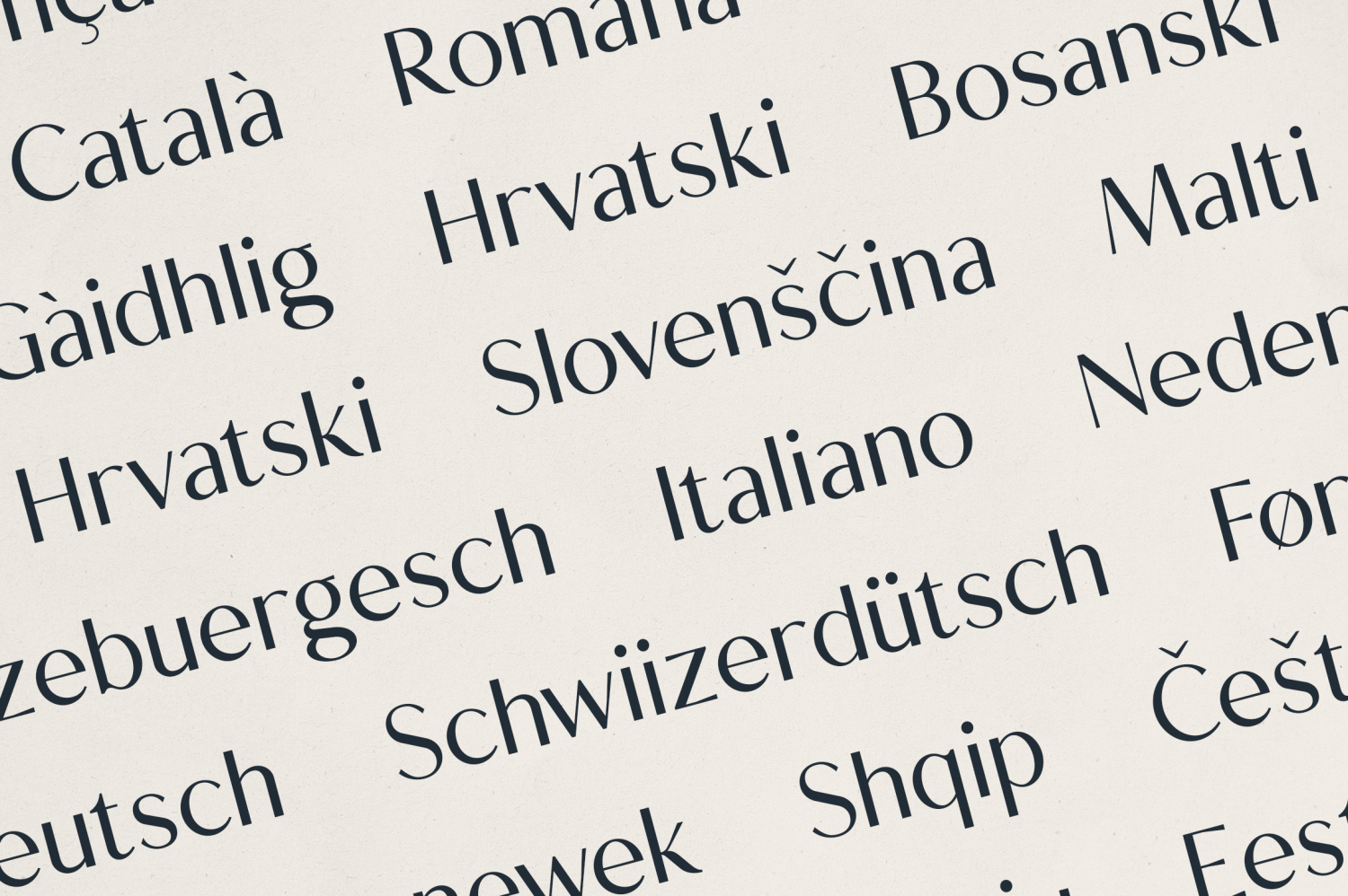 Formiq Font Poster #1
