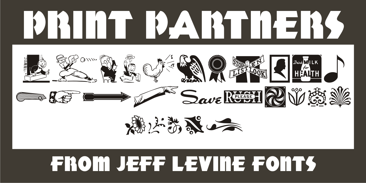 Print Partners Font Family