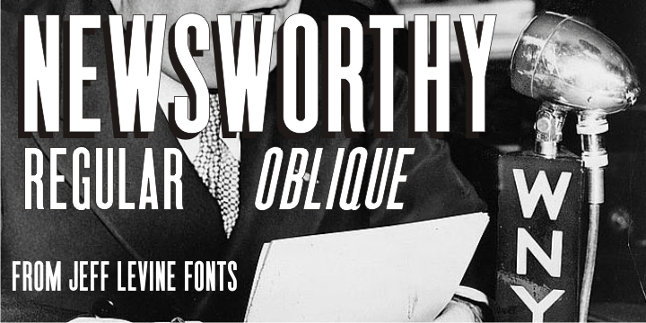Newsworthy Font Family