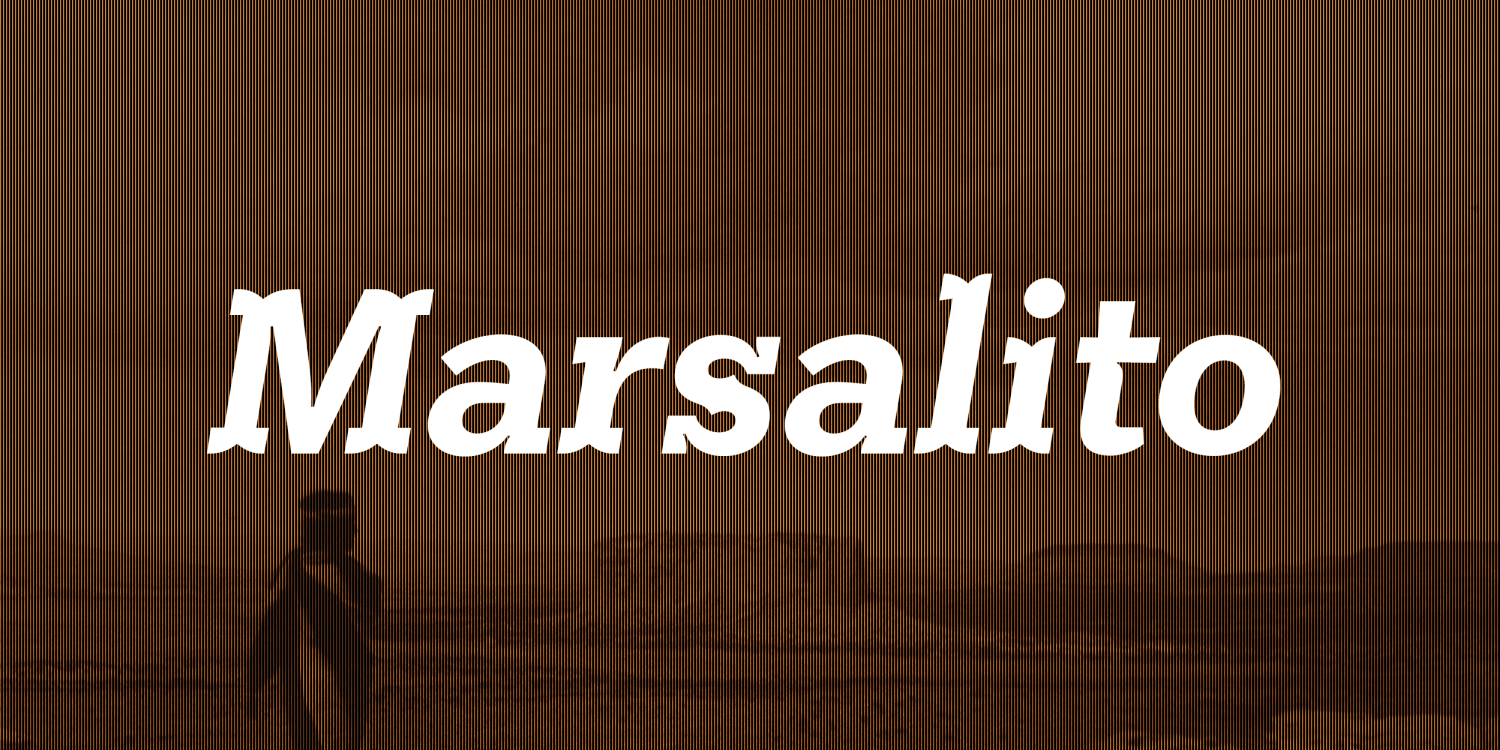Marsalito Basic Bold Italic Font Poster #1