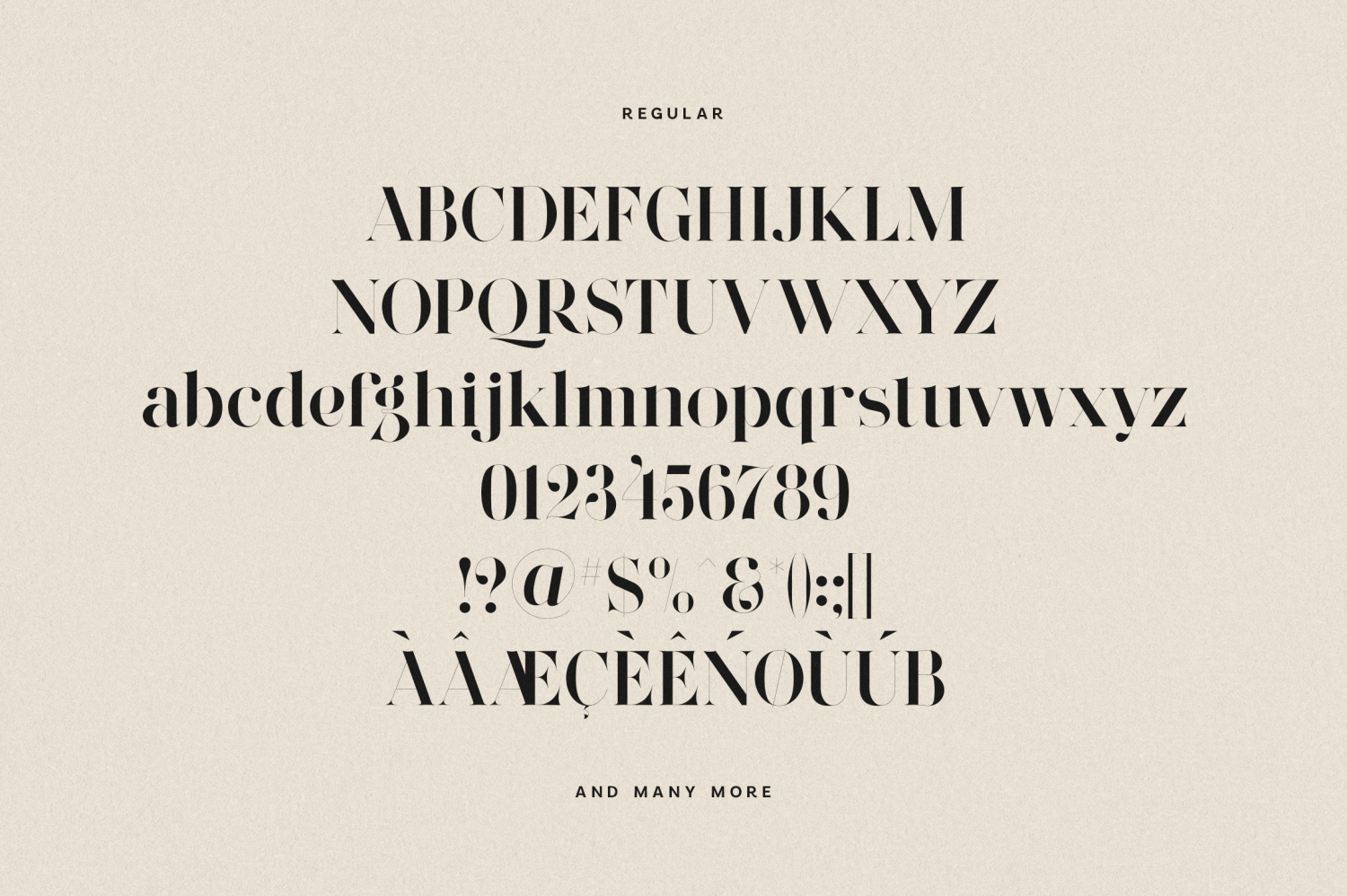 Wonderz Font Poster #15
