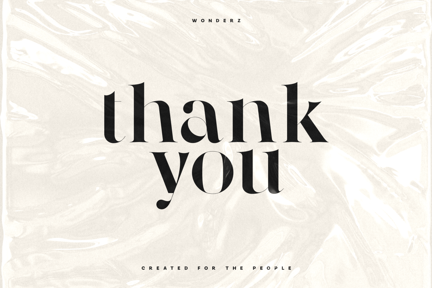 Wonderz Font Poster #16