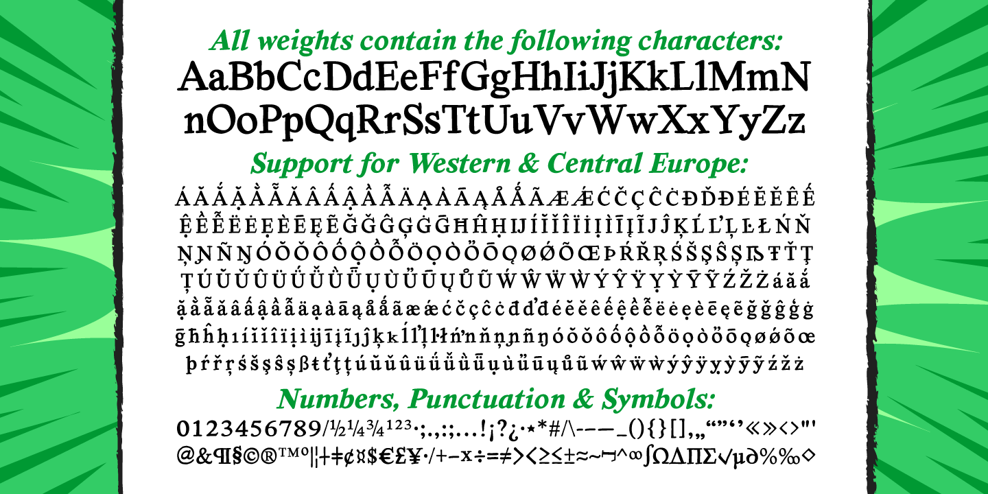 Extra Extra Font Poster #1