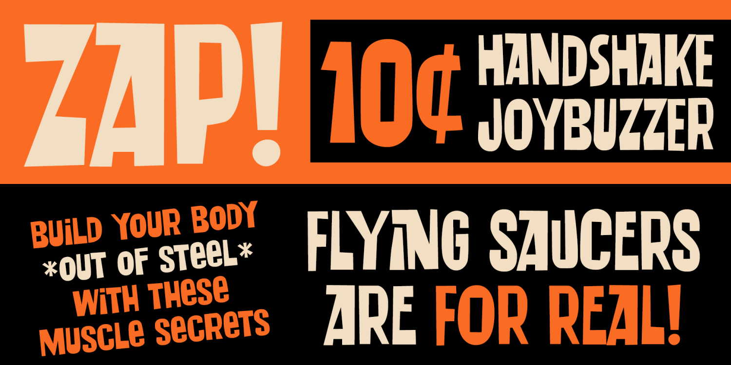 Tengo Maquina Font Poster #2