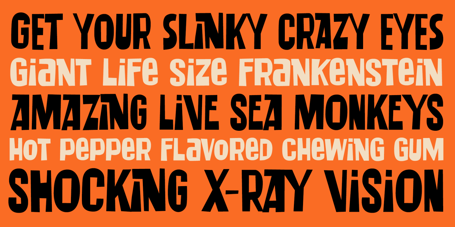 Tengo Maquina Font Poster #5