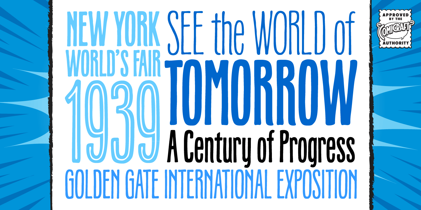 Empire State Gothic Font Poster #1