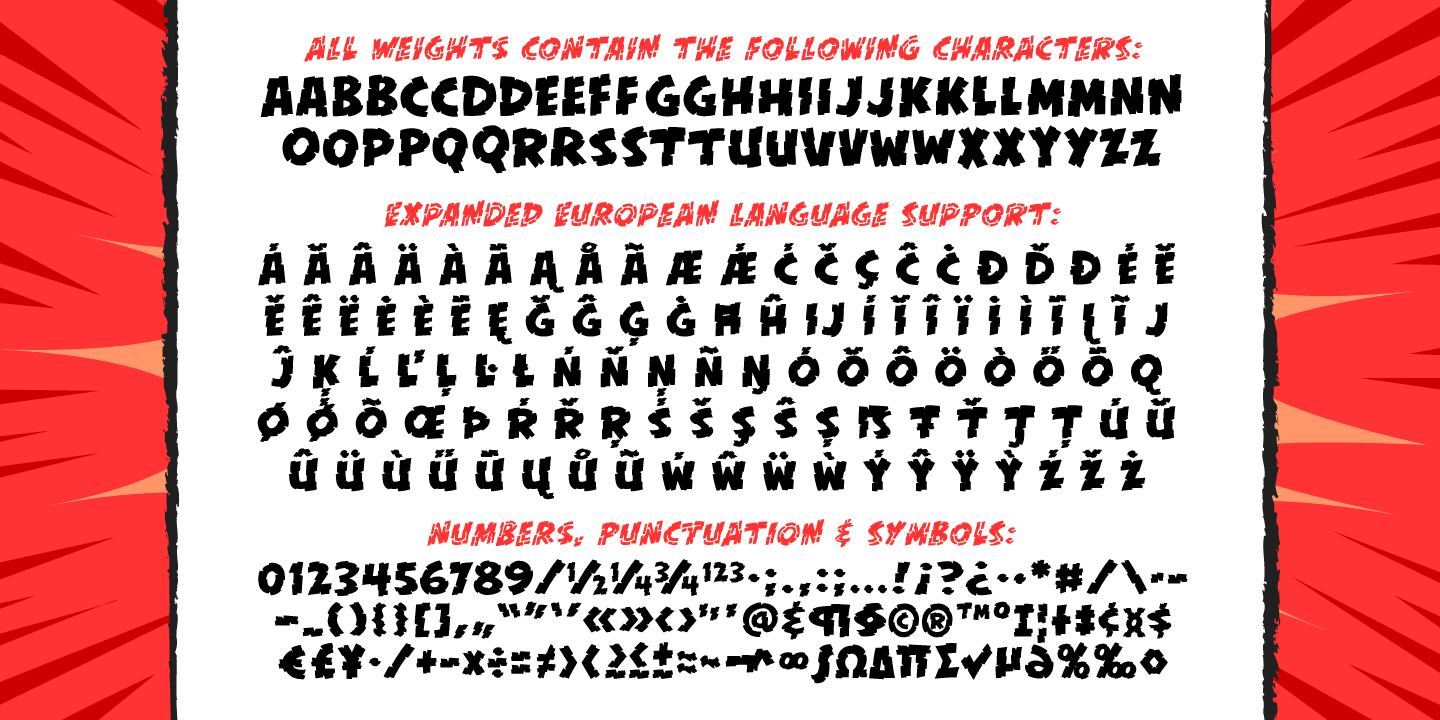 Kill Zone Font Poster #1