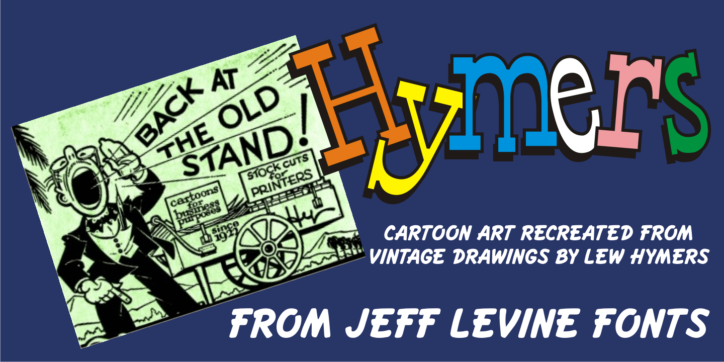 Hymers Font Poster #1