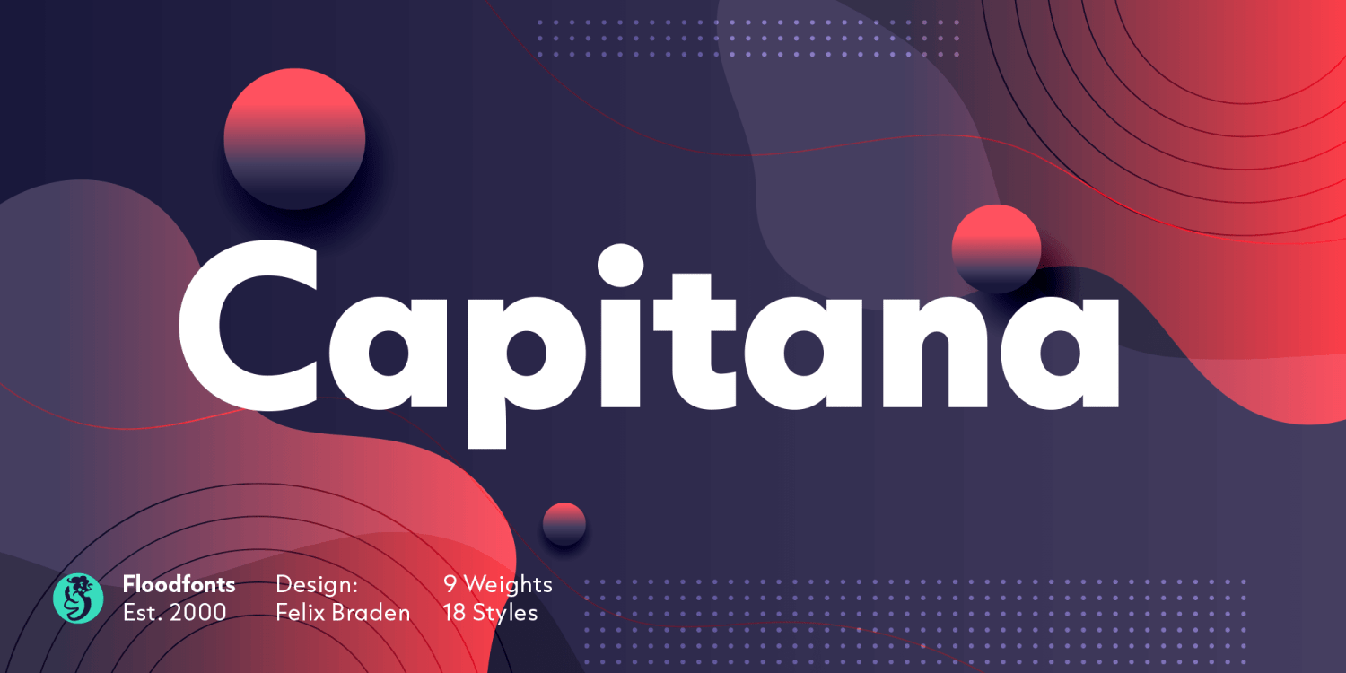 Capitana Font Poster #1