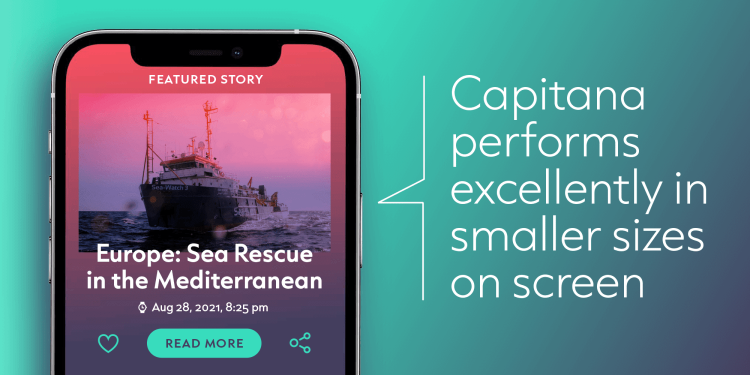 Capitana Font Poster #1
