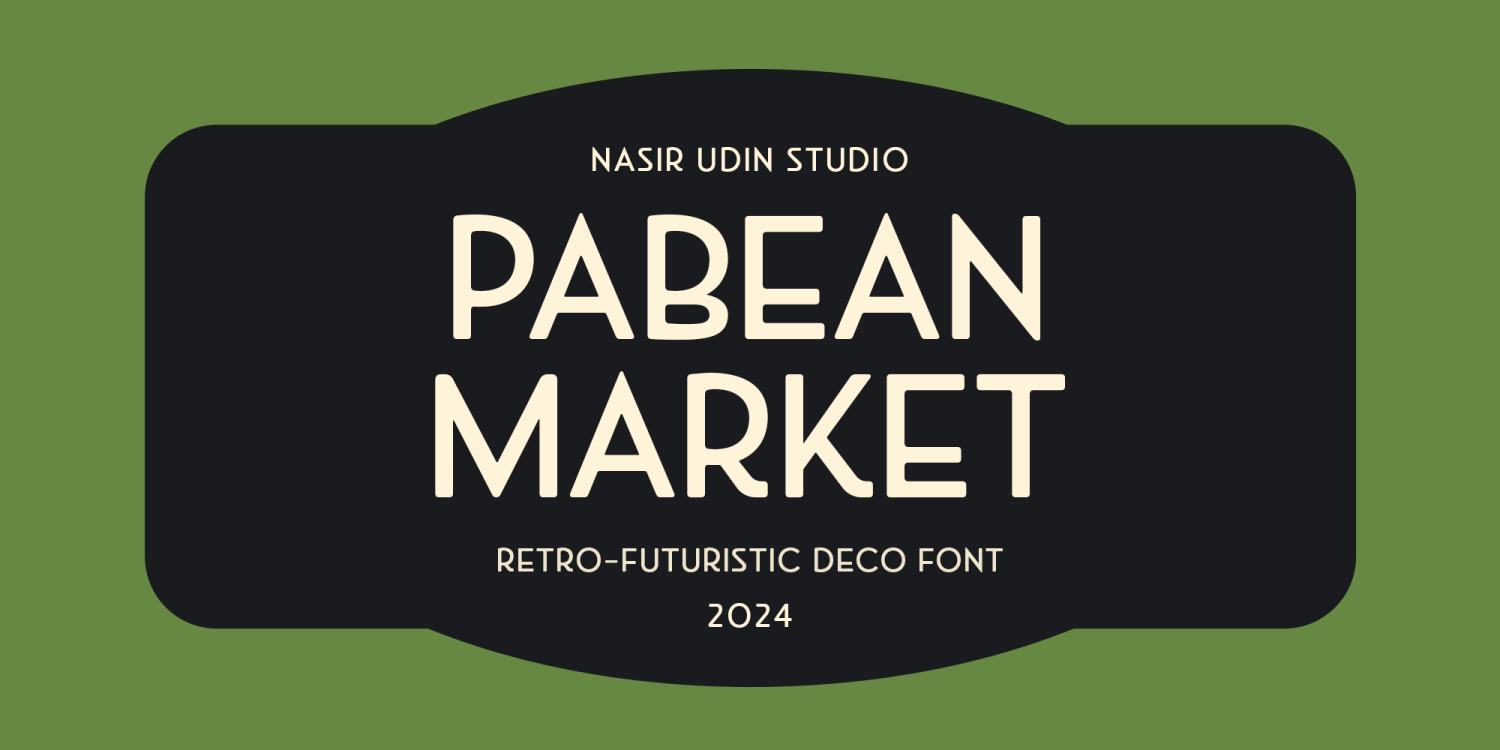 Pabean Market Font Family