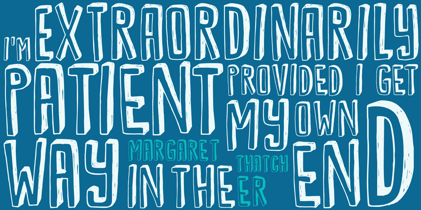 Kwark Font Poster #1