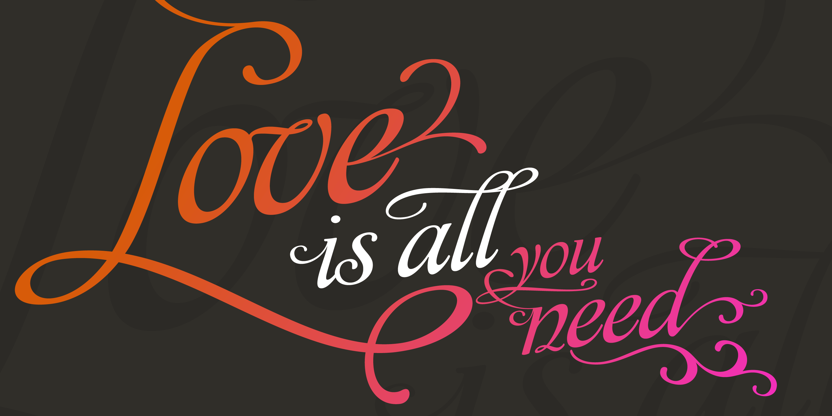 Affair Font Poster #1