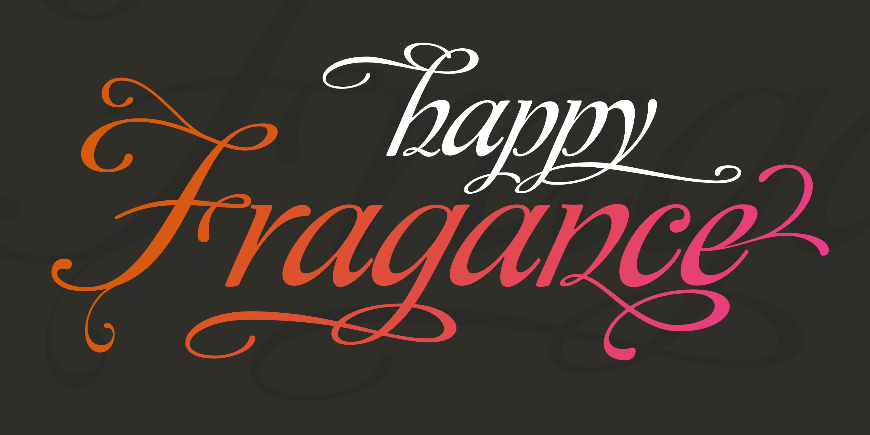 Affair Font Poster #1