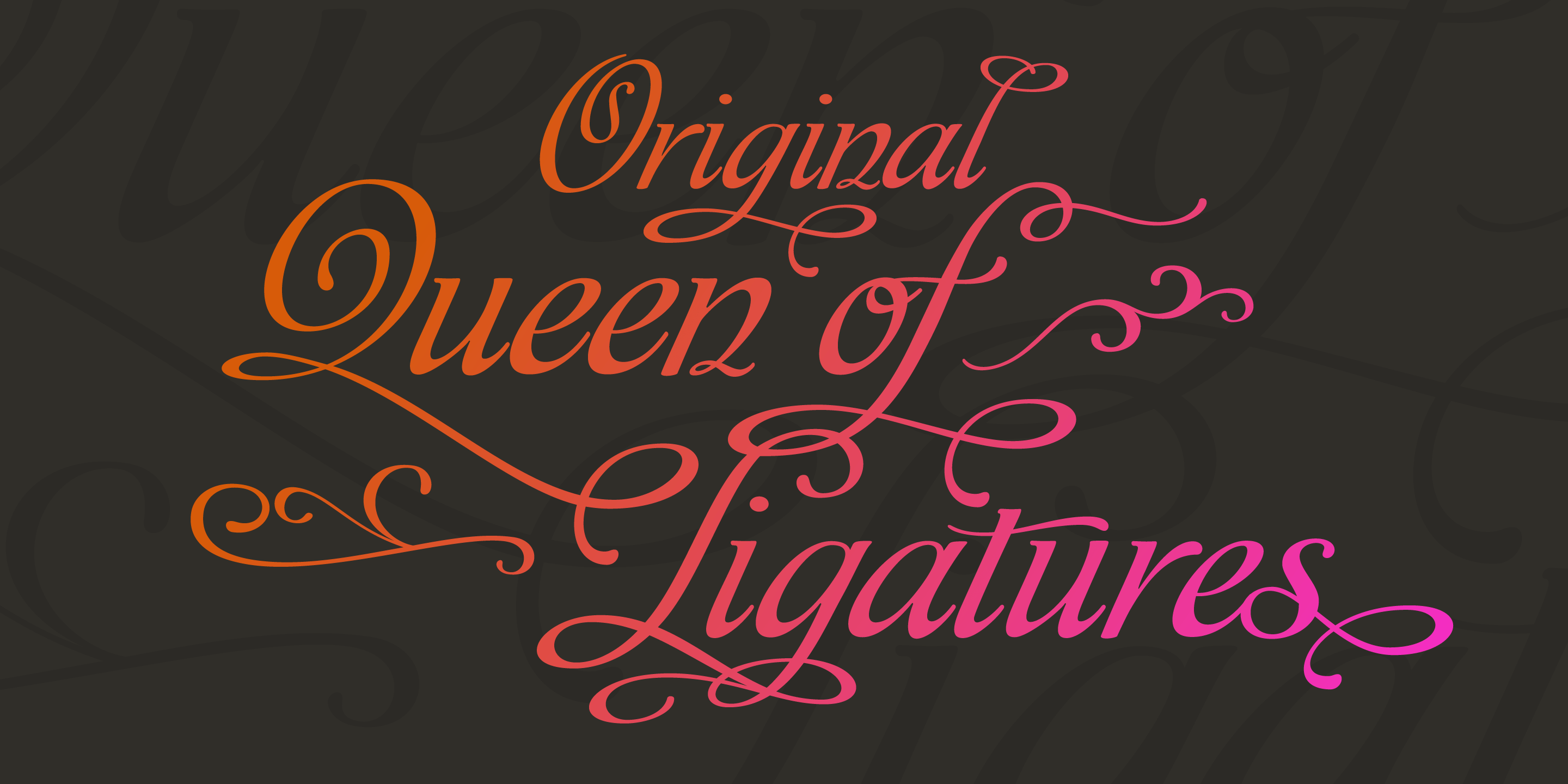 Affair Font Poster #1