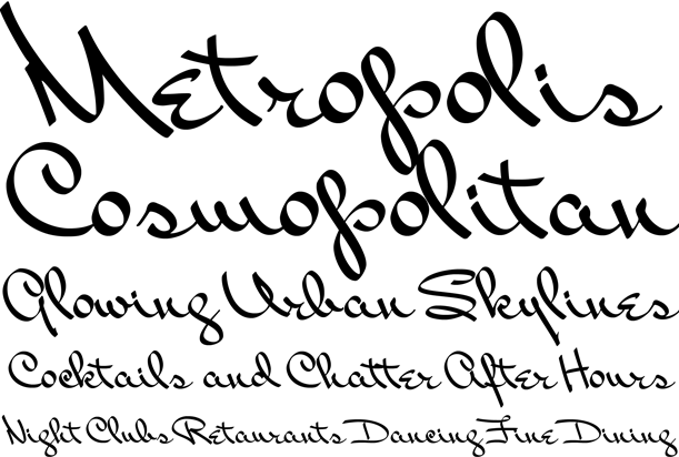 Miss Packgope Font Poster #1