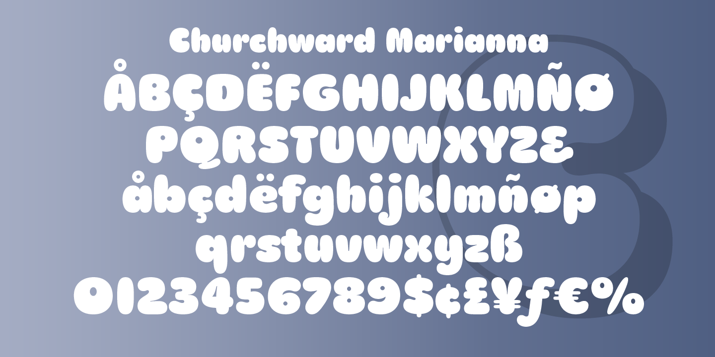 Churchward Marianna Pack Font Poster #1
