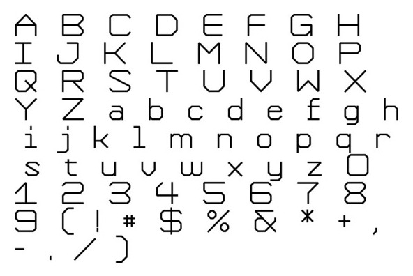 YWFT Formation Semi Bold Font Poster #1