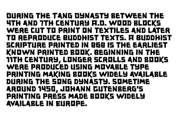 YWFT Expos Regular Font Poster #1